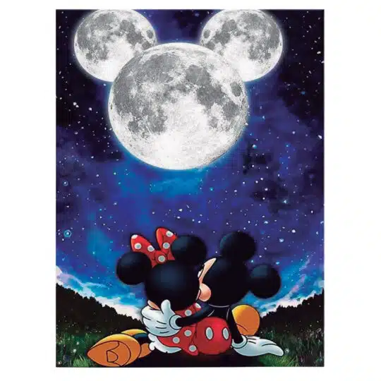 Tablou Mickey Mouse and Minnie desene animate 4934 front