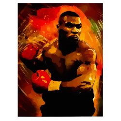 Tablou Mike Tyson boxer