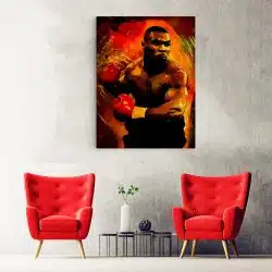 Tablou Mike Tyson boxer