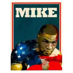 Tablou Mike Tyson boxer