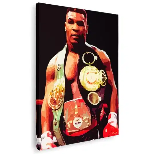 Tablou Mike Tyson boxer