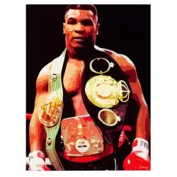 Tablou Mike Tyson boxer