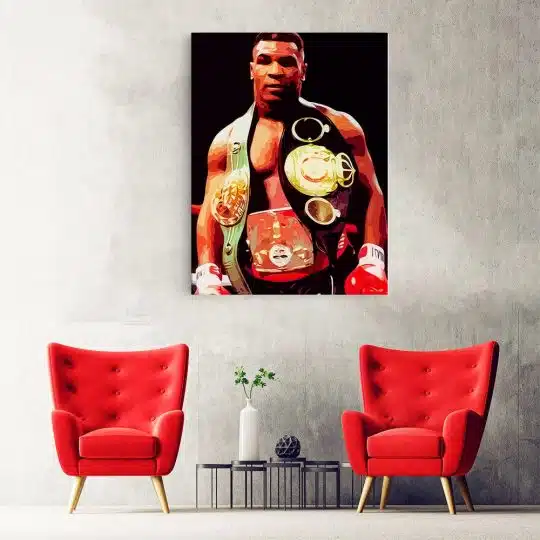 Tablou Mike Tyson boxer