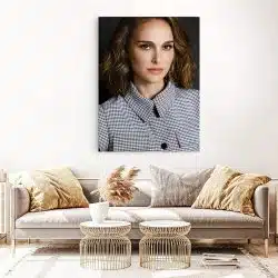 Tablou Natalie Portman actrita 1977 living 1 - Afis Poster Tablou Natalie Portman actrita pentru living casa birou bucatarie livrare in 24 ore la cel mai bun pret.