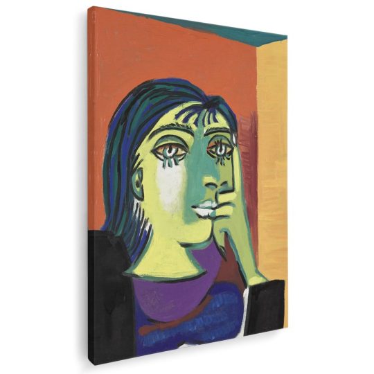 Tablou Portretul Dorei Maar de Pablo Picasso 2029 - Afis Poster Tablou Portretul Dorei Maar de Pablo Picasso pentru living casa birou bucatarie livrare in 24 ore la cel mai bun pret.