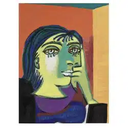 Tablou Portretul Dorei Maar de Pablo Picasso 2029 front - Afis Poster Tablou Portretul Dorei Maar de Pablo Picasso pentru living casa birou bucatarie livrare in 24 ore la cel mai bun pret.