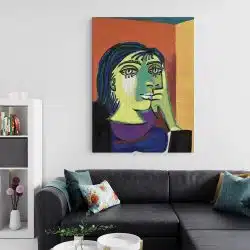 Tablou Portretul Dorei Maar de Pablo Picasso 2029 living 2 - Afis Poster Tablou Portretul Dorei Maar de Pablo Picasso pentru living casa birou bucatarie livrare in 24 ore la cel mai bun pret.