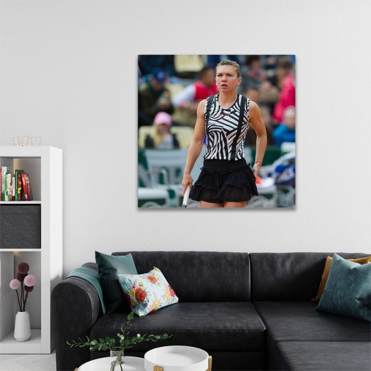 Tablou Simona Halep jucatoare de tenis 2000 camera 2 - Afis Poster Tablou Simona Halep jucatoare de tenis pentru living casa birou bucatarie livrare in 24 ore la cel mai bun pret.