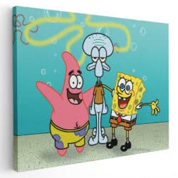 Tablou SpongeBob Pantaloni Pătrati desene animate 4842