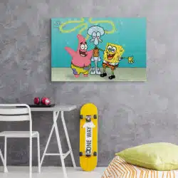 Tablou SpongeBob Pantaloni Pătrati desene animate 4842 camera adolescent