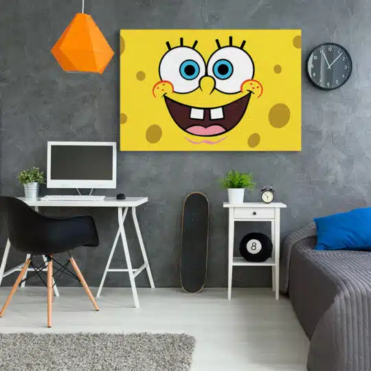 Tablou SpongeBob Pantaloni Patrati desene animate 4843 camera tineret