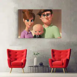 Tablou The Boss Baby Cine i șef acasa desene animate 4845 hol