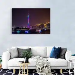 Tablou Turnul Canton in Guangzhou China 4540 living modern