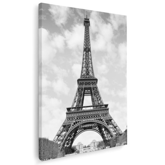 Tablou Turnul Eiffel Paris Franta alb negru 1486 - Afis Poster Tablou Turnul Eiffel Paris alb negru pentru living casa birou bucatarie livrare in 24 ore la cel mai bun pret.