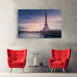 Tablou Turnul Eiffel Paris Franta roz albastru 1485 hol - Afis Poster Tablou Turnul Eiffel Paris Franta pentru living casa birou bucatarie livrare in 24 ore la cel mai bun pret.