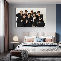 Tablou afis BTS formatie de muzica 2314 dormitor - Afis Poster Tablou afis BTS formatie de muzica pentru living casa birou bucatarie livrare in 24 ore la cel mai bun pret.
