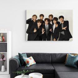 Tablou afis BTS formatie de muzica 2314 living - Afis Poster Tablou afis BTS formatie de muzica pentru living casa birou bucatarie livrare in 24 ore la cel mai bun pret.