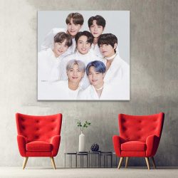 Tablou afis BTS formatie de muzica 2406 hol - Afis Poster Tablou BTS formatie de muzica pentru living casa birou bucatarie livrare in 24 ore la cel mai bun pret.