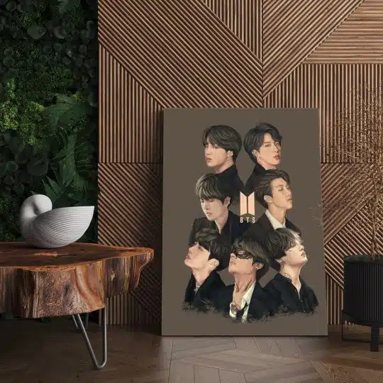 Tablou afis BTS trupa de muzica 2414 living - Afis Poster Tablou afis Justin Bieber cantaret pentru living casa birou bucatarie livrare in 24 ore la cel mai bun pret.