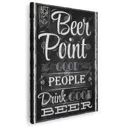 Tablou afis Beer Point vintage 3960