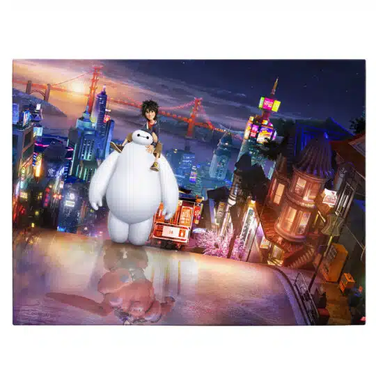 Tablou afis Big Hero 6 desene animate 4647 front