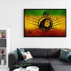Tablou afis Bob Marley cantaret 2307 living - Afis Poster Tablou afis Bob Marley cantaret pentru living casa birou bucatarie livrare in 24 ore la cel mai bun pret.