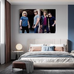 Tablou afis Bon Jovi trupa rock 2302 dormitor - Afis Poster Tablou afis Metallica trupa rock pentru living casa birou bucatarie livrare in 24 ore la cel mai bun pret.