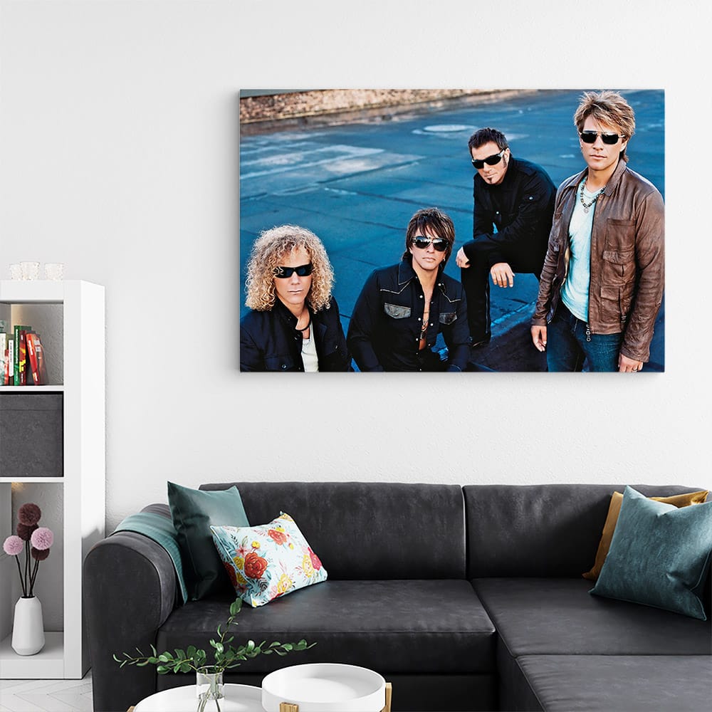Tablou afis Bon Jovi trupa rock 2391 living - Afis Poster Tablou afis Bon Jovi trupa rock pentru living casa birou bucatarie livrare in 24 ore la cel mai bun pret.