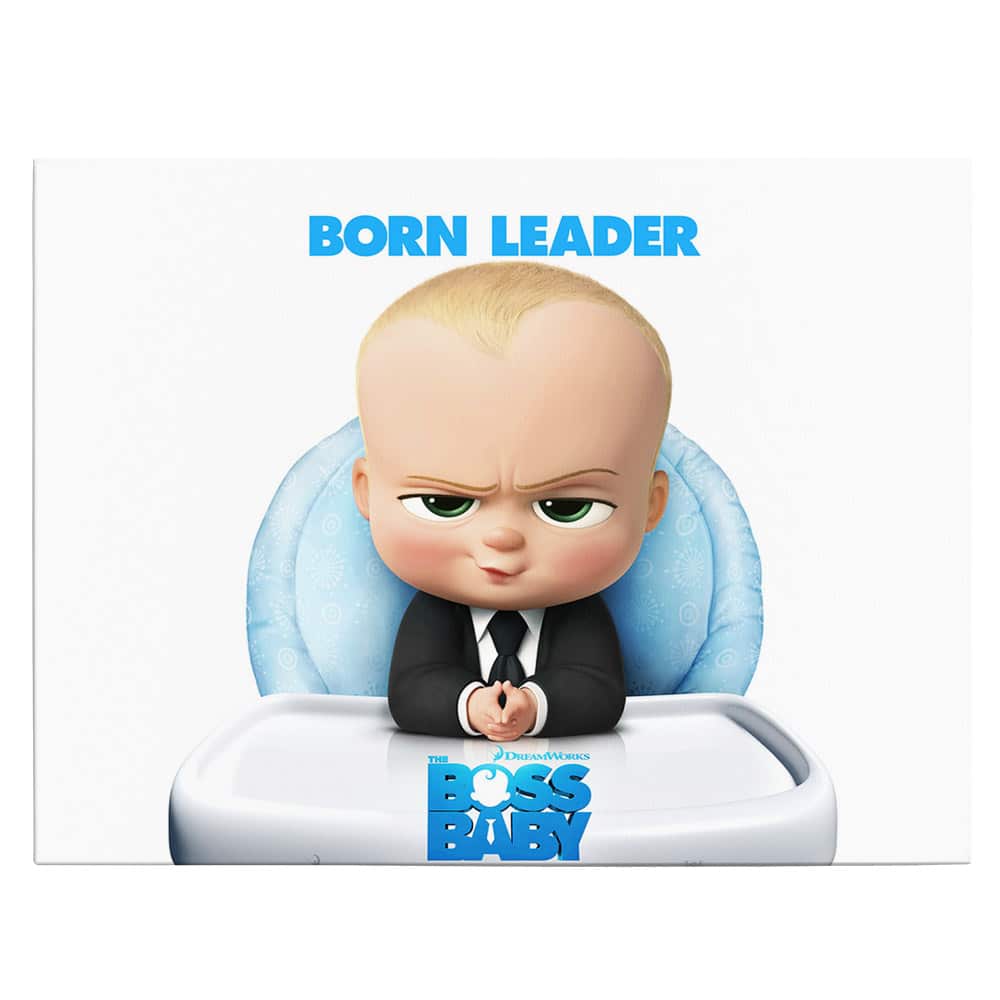 Tablou afis Cine-i sef acasa? Boss Baby desene animate 2256 - Material produs:: Poster pe hartie FARA RAMA, Dimensiunea:: 80x120 cm