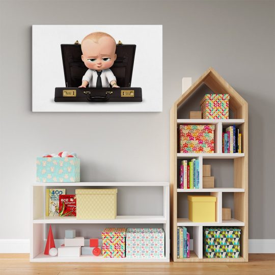 Tablou afis Boss Baby desene animate 2257 camera copii - Afis Poster Tablou Cine-i sef acasa? Boss Baby desene animate pentru living casa birou bucatarie livrare in 24 ore la cel mai bun pret.