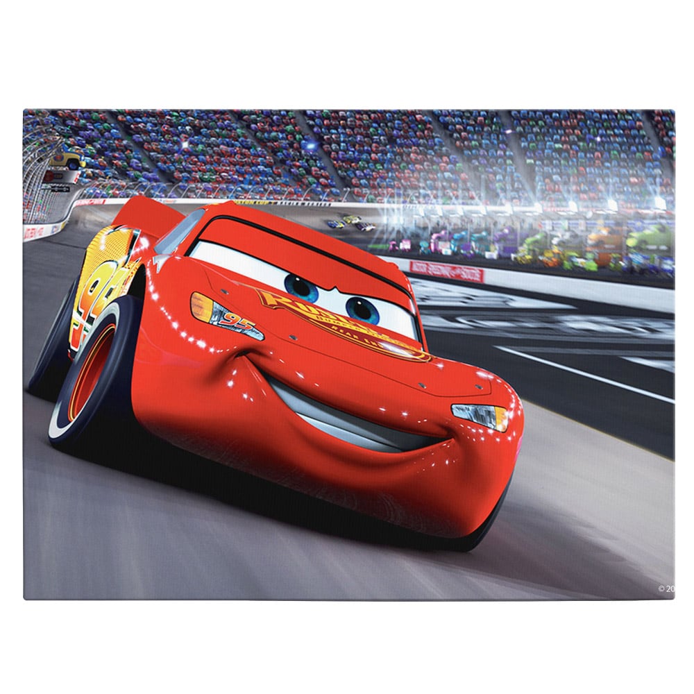 Tablou afis Cars desene animate 2183 - Material produs:: Tablou canvas pe panza CU RAMA, Dimensiunea:: 60x80 cm