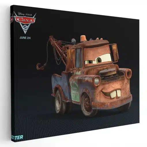 Tablou afis Cars2 Mater desene animate 2177 - Afis Poster Tablou afis Cars2 Mater desene animate pentru living casa birou bucatarie livrare in 24 ore la cel mai bun pret.