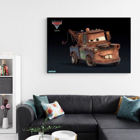 Tablou afis Cars2 Mater desene animate 2177 living - Afis Poster Tablou afis Cars2 Mater desene animate pentru living casa birou bucatarie livrare in 24 ore la cel mai bun pret.