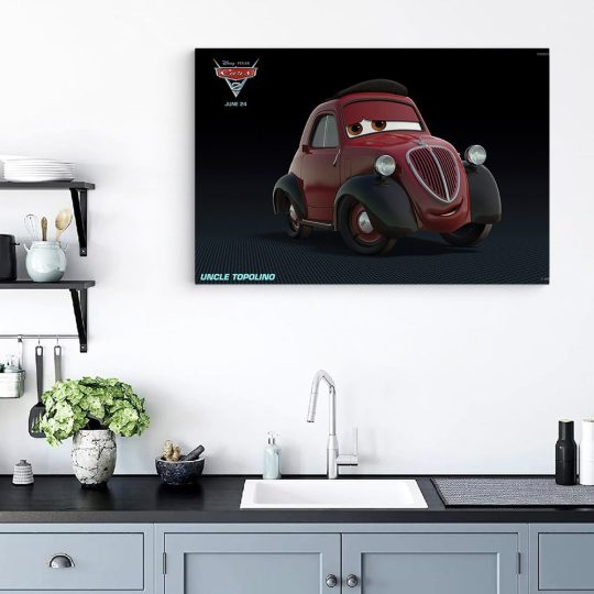 Tablou afis Cars2 Topolino desene animate 2174 bucatarie - Afis Poster Tablou afis Cars2 Ramone desene animate pentru living casa birou bucatarie livrare in 24 ore la cel mai bun pret.