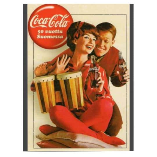 Tablou afis Coca Cola ad vintage 4022 front
