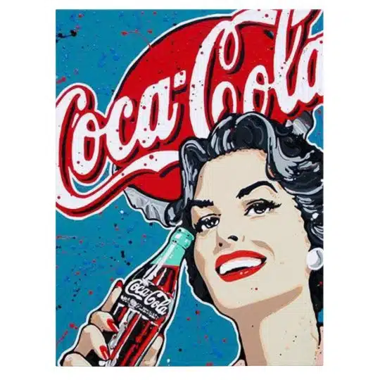 Tablou afis Coca Cola vintage 4013 front