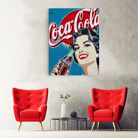 Tablou afis Coca Cola vintage 4013 hol