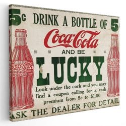 Tablou afis Coca Cola vintage 4106