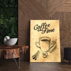 Tablou afis Coffee time vintage 3871 living