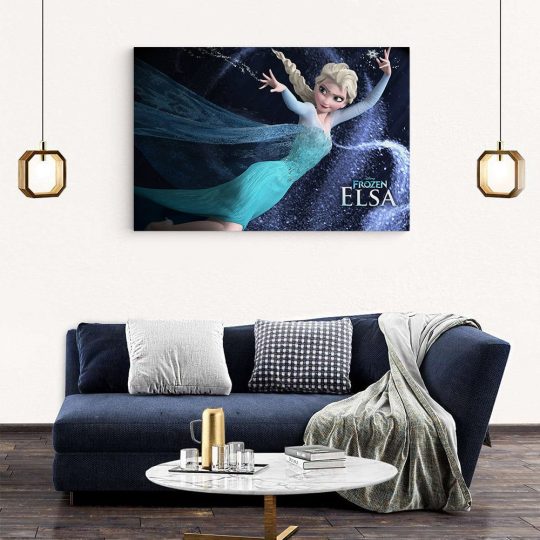 Tablou afis Elsa Frozen desene animate 2156 living modern 2 - Afis Poster Tablou afis Elsa Frozen desene animate pentru living casa birou bucatarie livrare in 24 ore la cel mai bun pret.