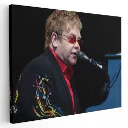 Tablou afis Elton John cantaret 2288 - Afis Poster Tablou afis Elton John cantaret pentru living casa birou bucatarie livrare in 24 ore la cel mai bun pret.