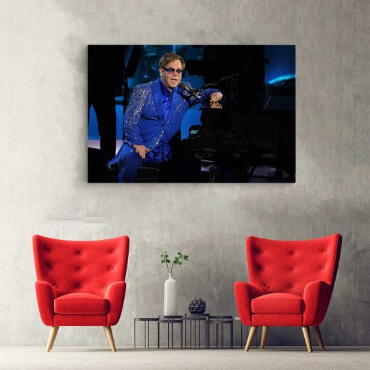 Tablou afis Elton John cantaret 2291 hol - Afis Poster Tablou afis Elton John cantaret pentru living casa birou bucatarie livrare in 24 ore la cel mai bun pret.