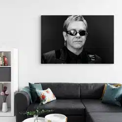 Tablou afis Elton John cantaret 2292 living - Afis Poster Tablou afis Elton John cantaret pentru living casa birou bucatarie livrare in 24 ore la cel mai bun pret.