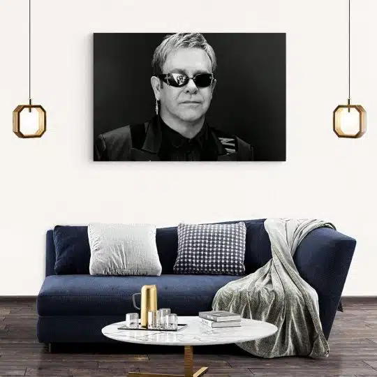 Tablou afis Elton John cantaret 2292 living modern 2 - Afis Poster Tablou afis Elton John cantaret pentru living casa birou bucatarie livrare in 24 ore la cel mai bun pret.