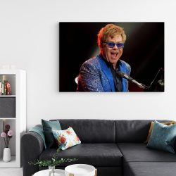 Tablou afis Elton John cantaret 2293 living - Afis Poster Tablou afis Elton John cantaret pentru living casa birou bucatarie livrare in 24 ore la cel mai bun pret.