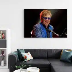 Tablou afis Elton John cantaret 2293 living - Afis Poster Tablou afis Elton John cantaret pentru living casa birou bucatarie livrare in 24 ore la cel mai bun pret.