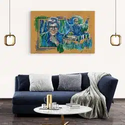 Tablou afis Elton John cantaret 2327 living modern 2 - Afis Poster Tablou afis Elton John cantaret pentru living casa birou bucatarie livrare in 24 ore la cel mai bun pret.