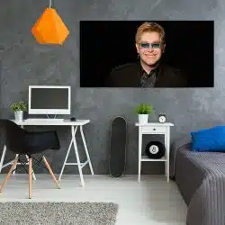 Tablou afis Elton John cantaret 2396 tablou camera tineret - Afis Poster Tablou afis Elton John cantaret pentru living casa birou bucatarie livrare in 24 ore la cel mai bun pret.