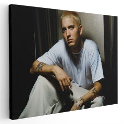 Tablou afis Eminem cantaret 2409 - Afis Poster Tablou afis Eminem cantaret pentru living casa birou bucatarie livrare in 24 ore la cel mai bun pret.