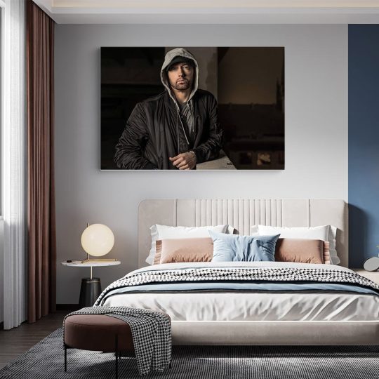 Tablou afis Eminem cantaret rap 2338 dormitor - Afis Poster Tablou afis Eminem cantaret rap pentru living casa birou bucatarie livrare in 24 ore la cel mai bun pret.